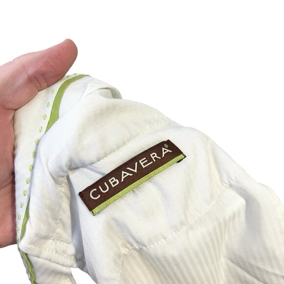 Cubavera Men's Pants Linen Blend Flat Front Beige Old Money Size 38 x 26 - Picture 4 of 5